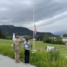 July 4th, a 7:00 AM salute