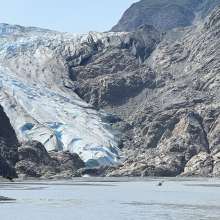 Packrafting. Davidson Glacier