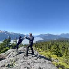 High fives at 1,759 feet!