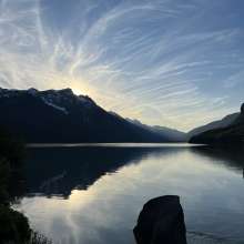 Chilkoot Lake Sunset
