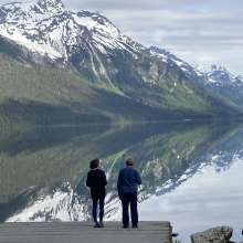 Sisters At Chilkoot Lake