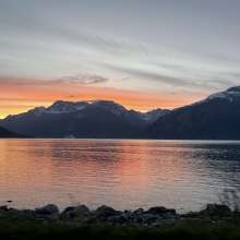Lutak inlet early morning