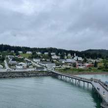 Haines, Alaska from cruise ship