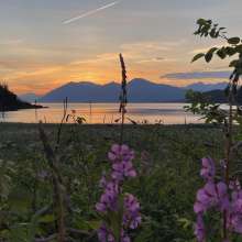 Sunset at Chilkat State Park