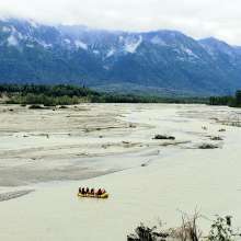 Rafters on Klehini River