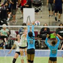 Volleyball Tournament at the Hawaii Convention Center