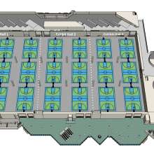 3D Floor Plan - Basketball