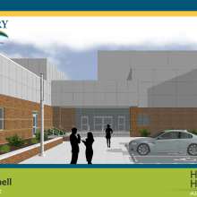HMCC Expansion and Renovation Northwest Entry