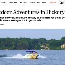 Our State Magazine: 5 Outdoor Adventures in Hickory