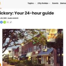 Hickory: Your 24-hour guide, Asheville Today, June 2018