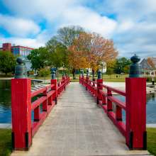Big Spring Park Red Bridge