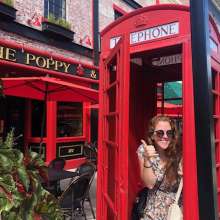 Poppy and Parliament Phone Booth