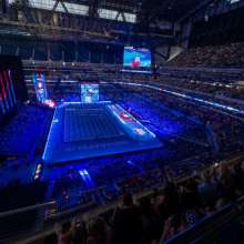 U.S. Olympic Swimming Trials - Inside Lucas Oil Stadium