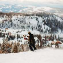 On the Slopes of Giant Steps Mountain at Brian Head Resort