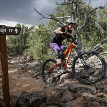 Mountain Biking - Lichen It Trail - Cedar City, UT