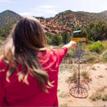Disc Golf in Parowan Canyon, Parowan, Utah