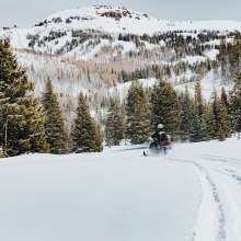 Snowmobile Tour in Brian Head, Utah