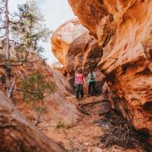 Thor's Hideout Trail, Thunderbird Gardens Cedar City, Utah