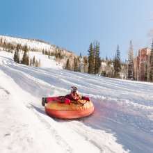 Winter Tubing at Brian Head Resort