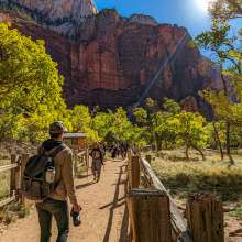 Zion National Park, Riverside Walk