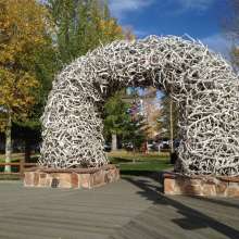 Antler Arch in Fall