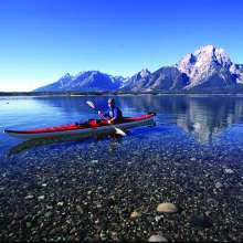 Grand Teton National Park Kayaker