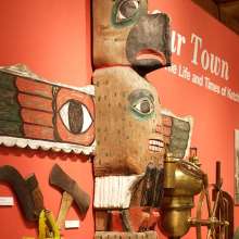 Exhibit at Tongass Historical Museum