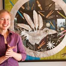 Local artist Evon Zerbetz