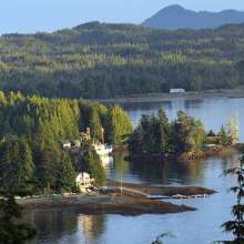 Pennock Island residences near Ketchikan