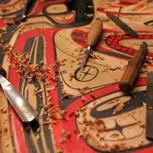 Traditional tools for carving