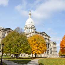 State Capitol Building Fall