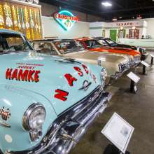 Oldsmobile Automobiles at the R.E. Olds Transportation Museum