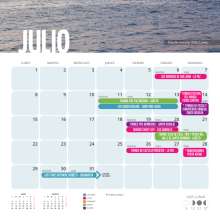 Calendario Julio Torneo de Pesca Deportiva 2024