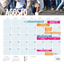 Calendario Agosto Torneo de Pesca Deportiva 2024