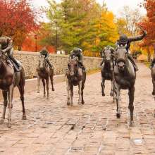 Thoroughbred Park in Fall