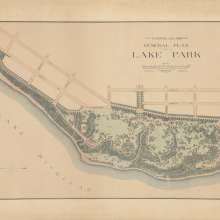 Lake Park Historical Map