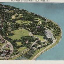 Lake Park Postcard - Lakeshore