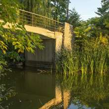 Washington Park - Bridge Over Lagoon
