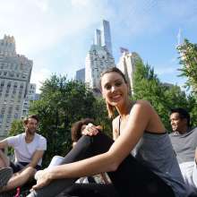 Friends in Central Park