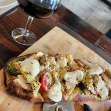 Old Depot Winery Pizza