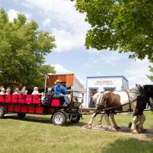 Wagon Ride with Buffalo Bill at Lincoln County Historical Museum