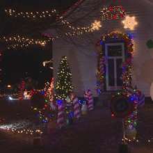 Light in the Dark Christmas Village Drive Through