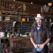 Buffalo Bill at Grain Bin Antique Town