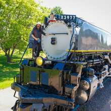 Buffalo Bill at Cody Park Railroad Museum