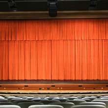 Performing Arts Center Curtains Closed