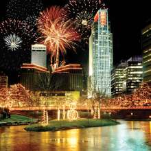 Omaha Holiday Skyline