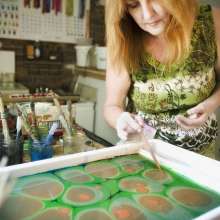 Charlotte Erwin Working Artists Studio