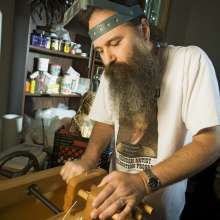 Ike Erwin Working Artists Studio