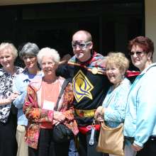 Quilt Man with Group