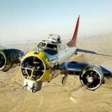 B-17 flying